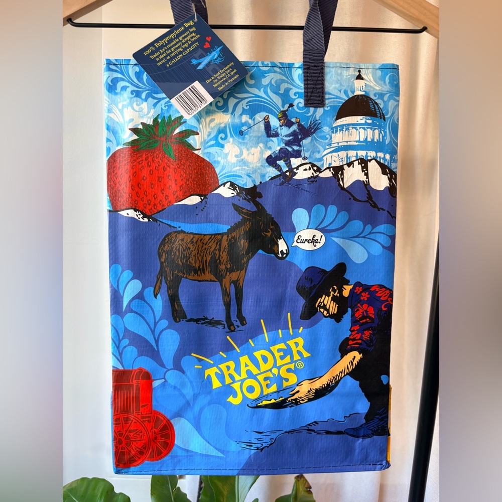Trader Joe's Northern California Reusable Tote Bag